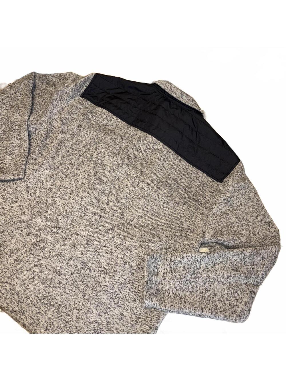 Free Country Frore Sweater Knit Fleece Men’s 2XL Gray and Black Zip-Up Jacket - Picture 7 of 8